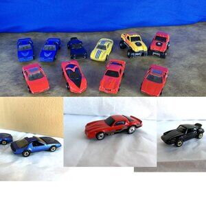 Set of 10 Vintage Mattel Hot Wheels Diecast Cars